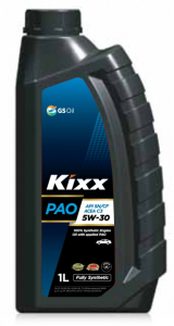 Масло моторное Kixx PAO 5W-30 SN/CF/C3 синт. 1л