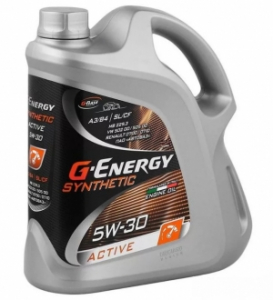 Масло моторное G-Energy Synthetic Active 5W-30 синт. API SL/CF 5л