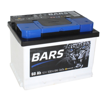 Аккумулятор Bars 60 EN530 о/п низкий