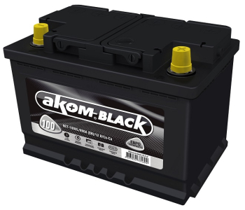 Аккумулятор Аком 100 Евро BLACK EN980 о/п 