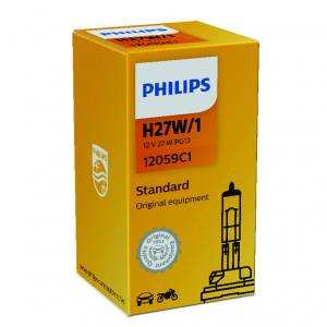 Автолампа галогеновая Philips H27W/1 12V27W PG13 12059C1 Standard 