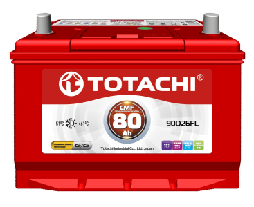 Аккумулятор Totachi CMF JIS 80 EN670 п/п 90D26FR 