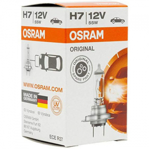 Автолампа галогеновая OSRAM H7 12V55W PX26d 80517 NIGHT BREAKER LASER +150% 1шт