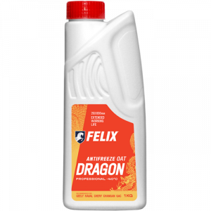 Антифриз Felix Dragon 430206404 -45 G12+ 1кг красный
