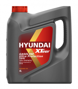 Масло моторное Hyundai XTeer Gasoline Ultra Protection 5W-40 SN синт. 4л