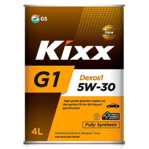 Масло моторное Kixx G1 5W-30 DEXOS1 синт. 4л