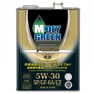 Масло моторное MOLY GREEN Premium 5W-30 SP/GF-6A синт. 4л