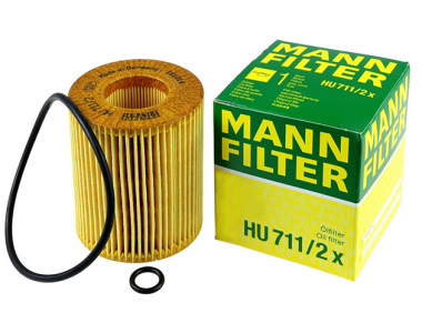 Элемент масляного фильтра MANN FILTER HU711/2X