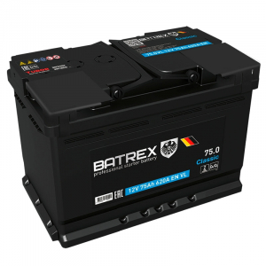 Аккумулятор BATREX Classic 75 EN620 о/п 