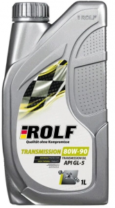 Масло трансмиссионное ROLF TRANSMISSION 80W-90 GL-5 1л (пластик)
