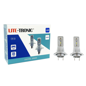 Автолампа светодиодная LITE-TRONIC CRYSTAL H7 12/24V 6500K H7CSLEDX2 компл 2шт