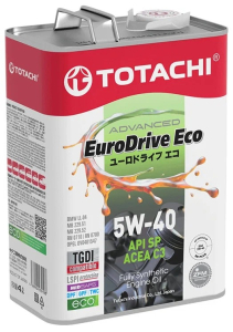 Масло моторное TOTACHI EuroDrive Eco 5W-40 SP C3 4л