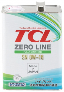 Масло моторное TCL Zero Line 0W-16 SP синт. 4л