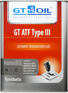 Масло трансмиссионное GT ATF Type-3 (DEXRON-III) 