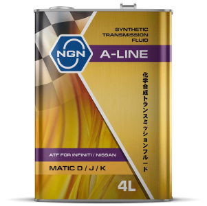 Масло трансмиссионное NGN A-LINE ATF MATIC D/J/K синт. 4л