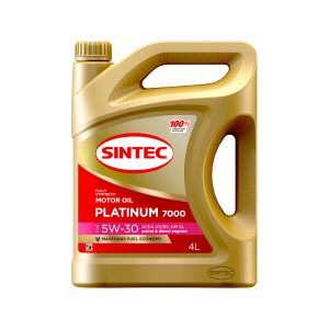 Масло моторное SINTEC Platinum 7000 5W-30 SL A5/B5 синт. 4л