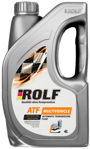 Масло трансмиссионное ROLF ATF Multivehicle 4л (пластик)