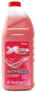 Антифриз X-Freeze RED 430140008 -40 G12+ 1кг красный