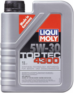 Масло моторное Liqui Moly Top Tec 4300 5W-30 SN/CF синт. 1л