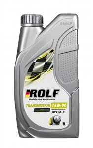 Масло трансмиссионное ROLF TRANSMISSION 75W-90 GL-4 1л (пластик)