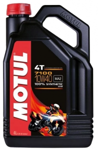Масло моторное MOTUL Moto 7100 4T 10W-40 SN синт. 4л