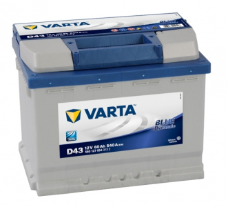 Аккумулятор VARTA Blue Dynamic 60 EN540 о/п
