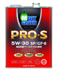 Масло моторное MOLY GREEN Pro S 5W-30 SP/GF-6A синт. 4л