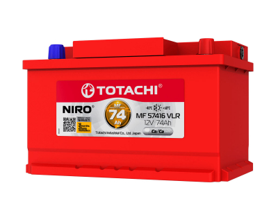 Аккумулятор Totachi NIRO MF 74 EN780 о/п низкий корпус