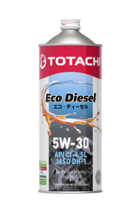 Масло моторное TOTACHI Eco Diesel 5W-30 CI-4/SL п/синт. 1л