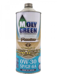 Масло моторное MOLY GREEN Premium 0W-30 SP/GF-6A синт. 1л