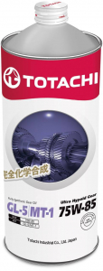 Масло трансмиссионное TOTACHI Ultra Hypoid Gear Fully Syn 75W-85 GL-5 синт. 1л