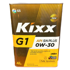 Масло моторное Kixx G1 0W-30 SN Plus синт. 4л