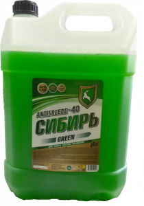 Антифриз SIBIRIA 800090 -40 G11 10кг зелёный