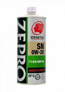 Масло моторное Idemitsu ZEPRO ECO MEDALIST 0W-20 SN/GF-5 синт. 1л