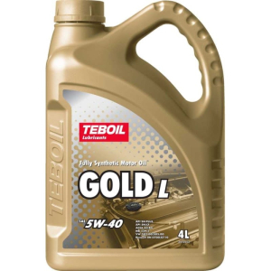 Масло моторное TEBOIL Gold L 5W-40 SN/CF синт. 4л