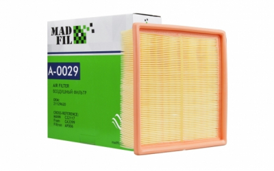 Фильтр воздушный MAD FIL A-0029 (c металлической сеткой)