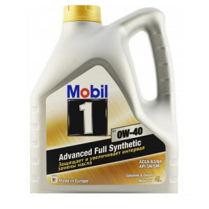 Масло моторное MOBIL-1 FS Advanced Full Synthetic 5W-40 SN/SM синт. 4л