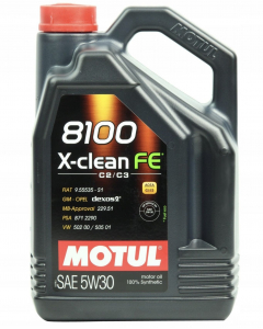 Масло моторное MOTUL 8100 X-clean FE 5W-30 SN/CF синт. 4л