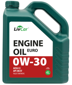 Масло моторное LIVCAR EURO 0W-30 SN/CF C2 синт.4л