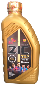 Масло моторное ZIC TOP 0W-20 SN+ C5 синт. 1л