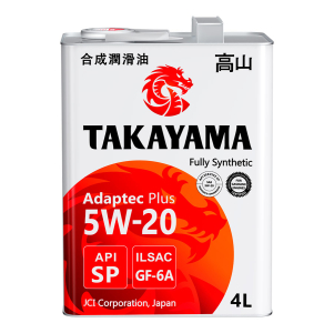 Масло моторное TAKAYAMA 5W-20 SP/GF-6A синт. 4л