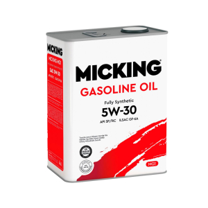 Масло моторное MICKING Gasoline Oil MG1 5W-30 SP/RC синт. 4л