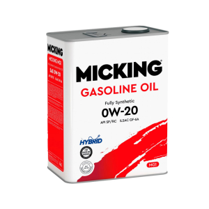 Масло моторное MICKING Gasoline Oil MG1 0W-20 SP/RC синт. 4л