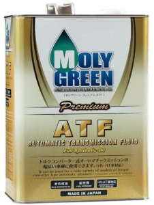 Масло трансмиссионное MOLY GREEN Premium ATF синт. 4л