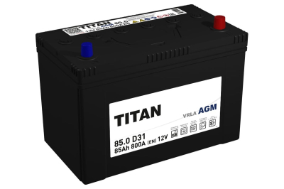 Аккумулятор Titan AGM ASIA 85 EN800 о/п 