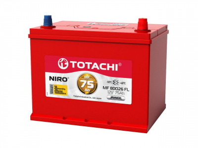 Аккумулятор Totachi NIRO MF90D26 (Punch) 80а/ч FL о/п
