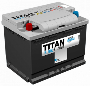 Аккумулятор Titan Euro Silver 61 EN600 п/п
