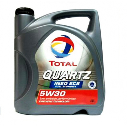Масло моторное TOTAL Quartz Ineo ECS 5W-30 синт. API SM/CF 4л в .