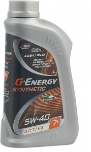 Масло моторное G-ENERGY Synthetic Active 5W-40 SN/CF синт. 1л
