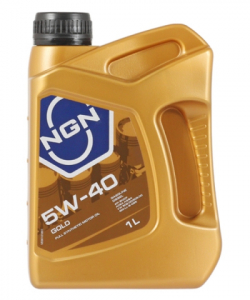 Масло моторное NGN GOLD 5W-40 SN/CF синт. 1л